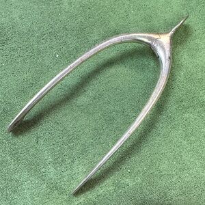 Vintage Sterling Silver 3.25” Wishbone Sugar Tongs